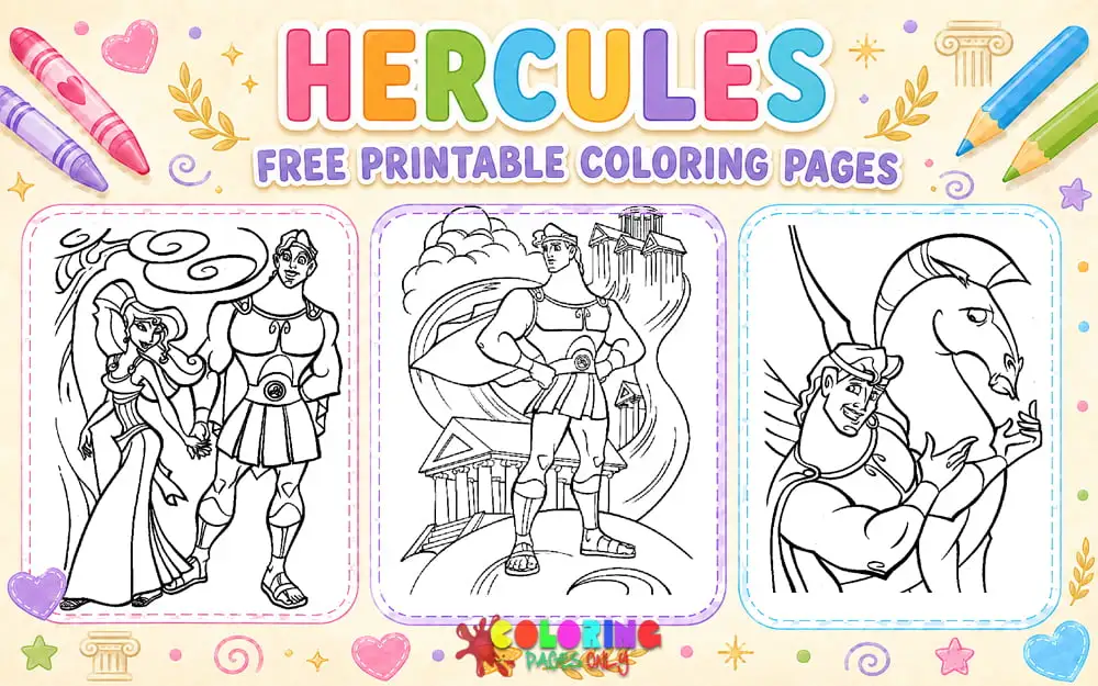 Hercules Coloring Pages