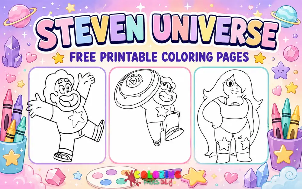 Steven Universe Coloring Pages