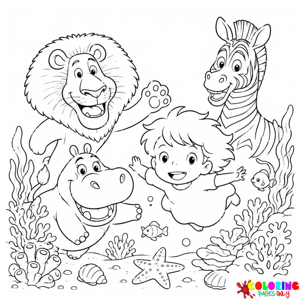 Animated Films Coloring Pages