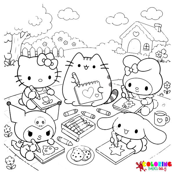 Character & Merchandise Brands Coloring Pages
