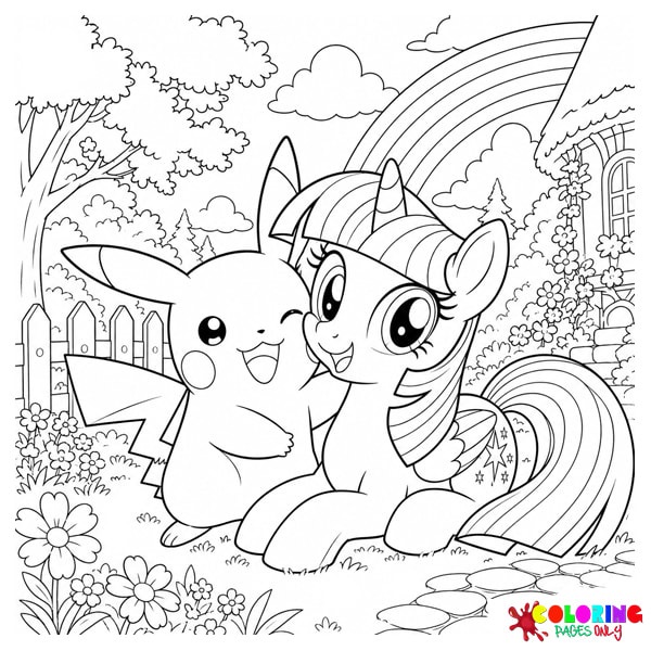 Kids & Family Cartoons Coloring Pages
