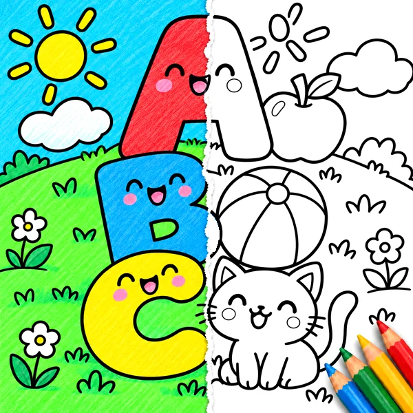Alphabet Coloring Pages