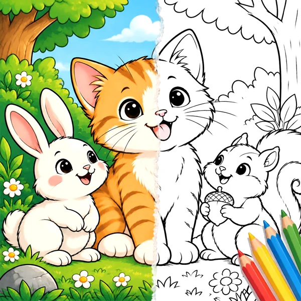 Animals coloring pages
