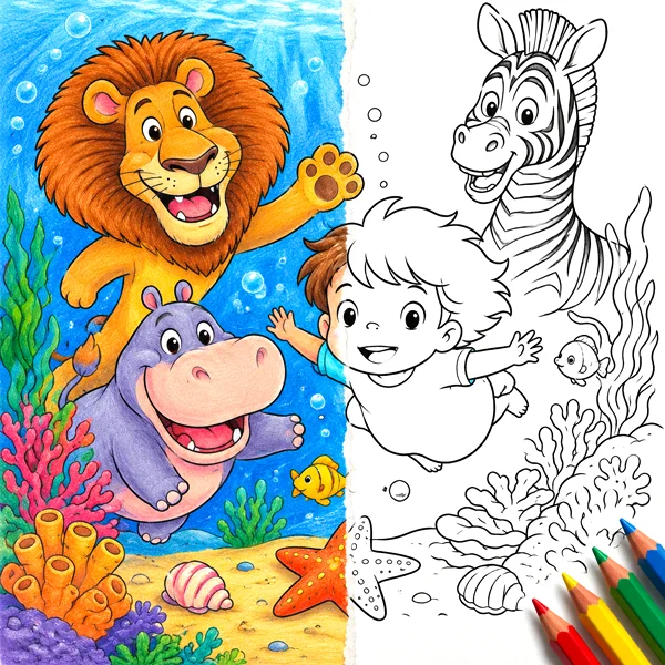 Animated Films Coloring Pages