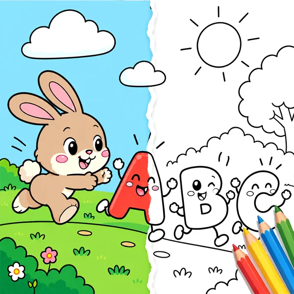 Cartoons coloring pages