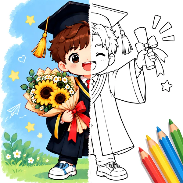 Educational coloring pages