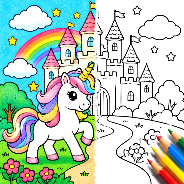 Fantasy and Mythology coloring pages