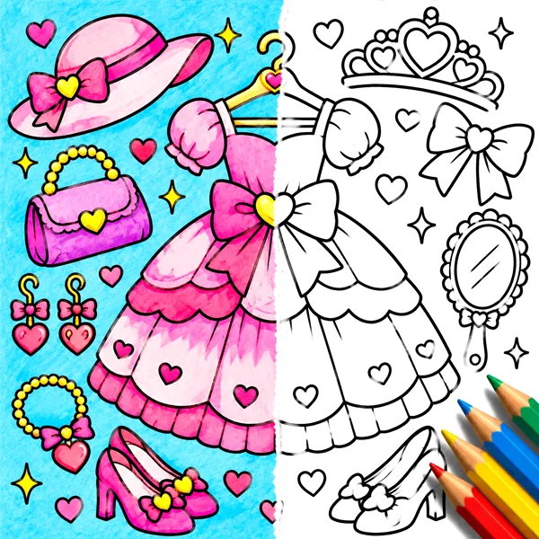 Fashion Coloring Pages