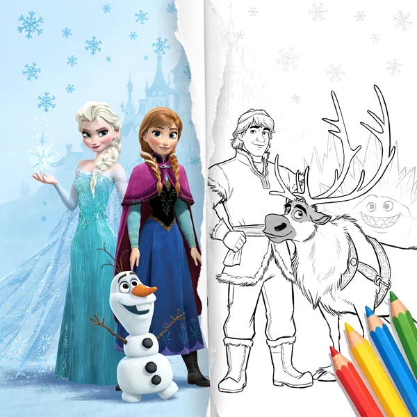 Frozen Coloring Pages