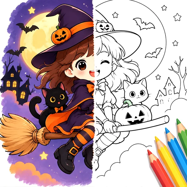 Halloween Coloring Pages