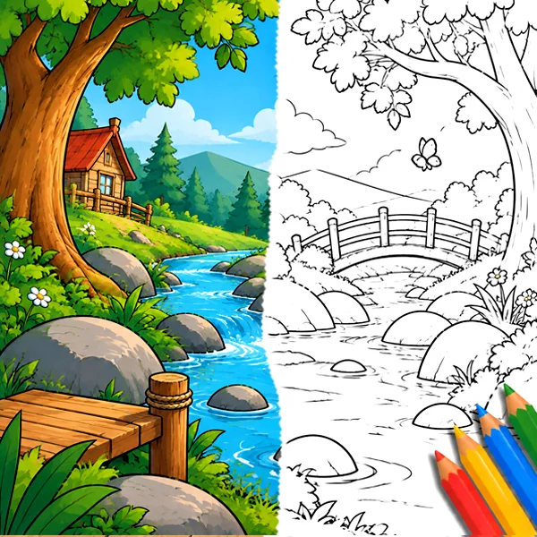 Nature & Seasons coloring pages