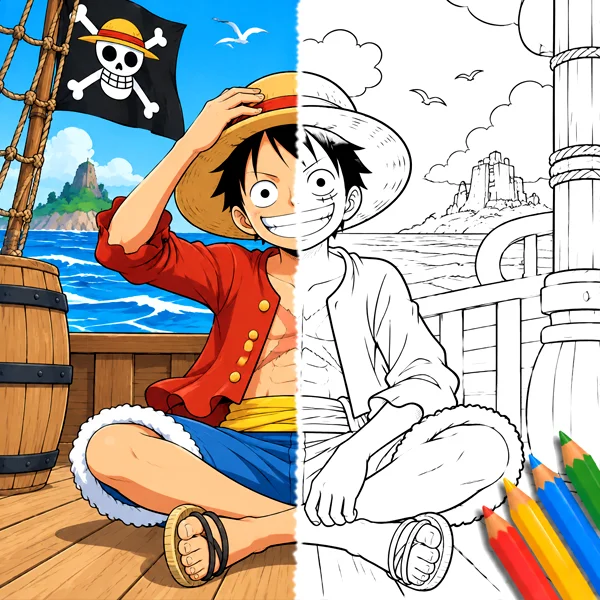 One Piece Coloring Pages