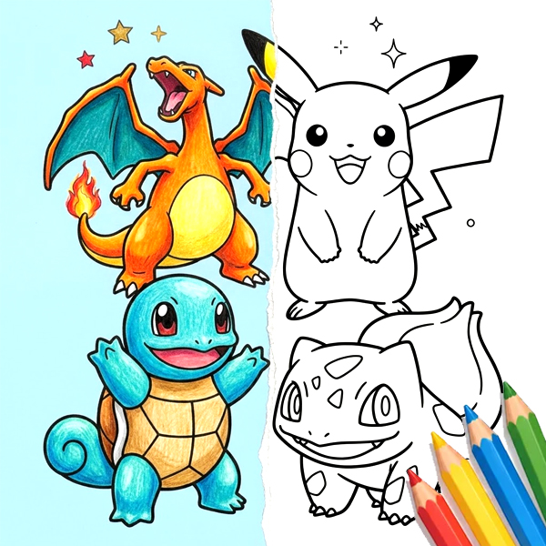 Pokemon Coloring Pages