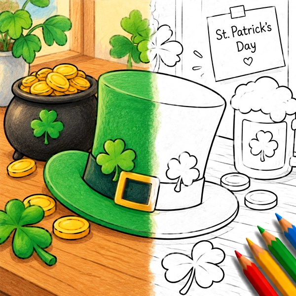 St. Patrick's Day Coloring Pages