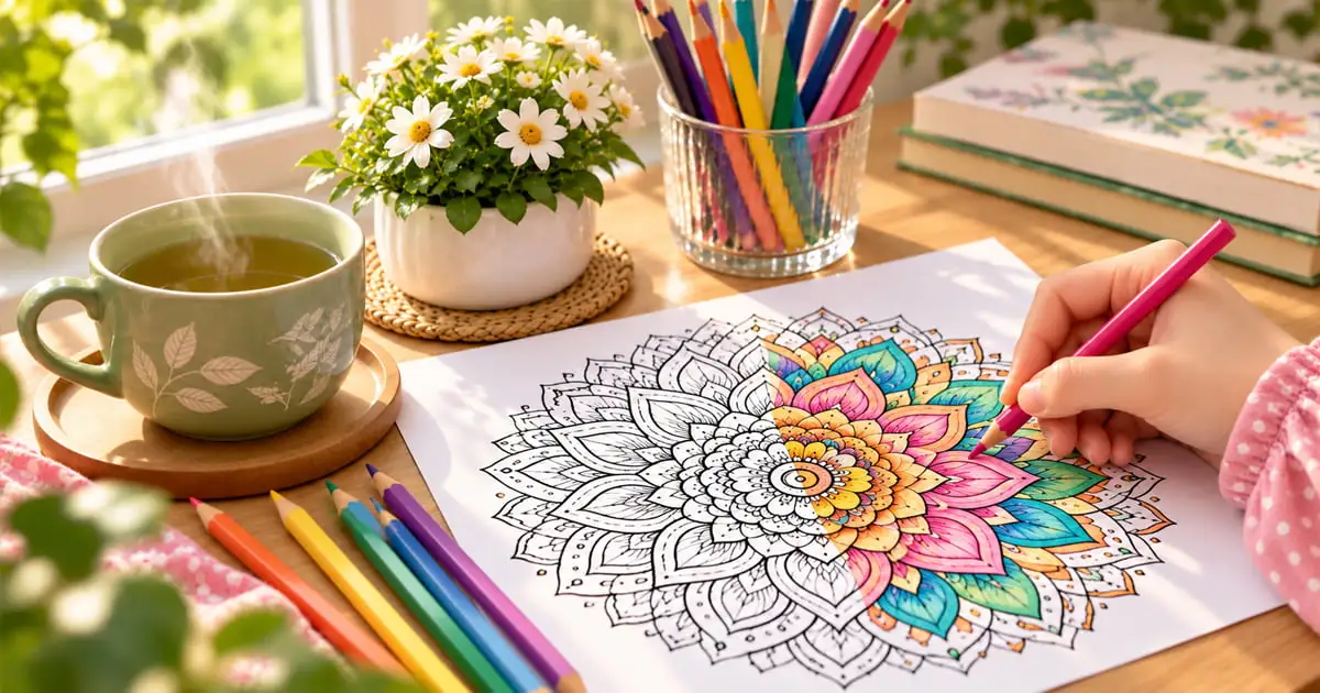 Mindful Coloring: A Step by Step Guide
