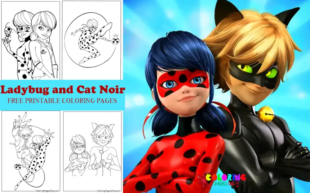 Ladybug and Cat Noir